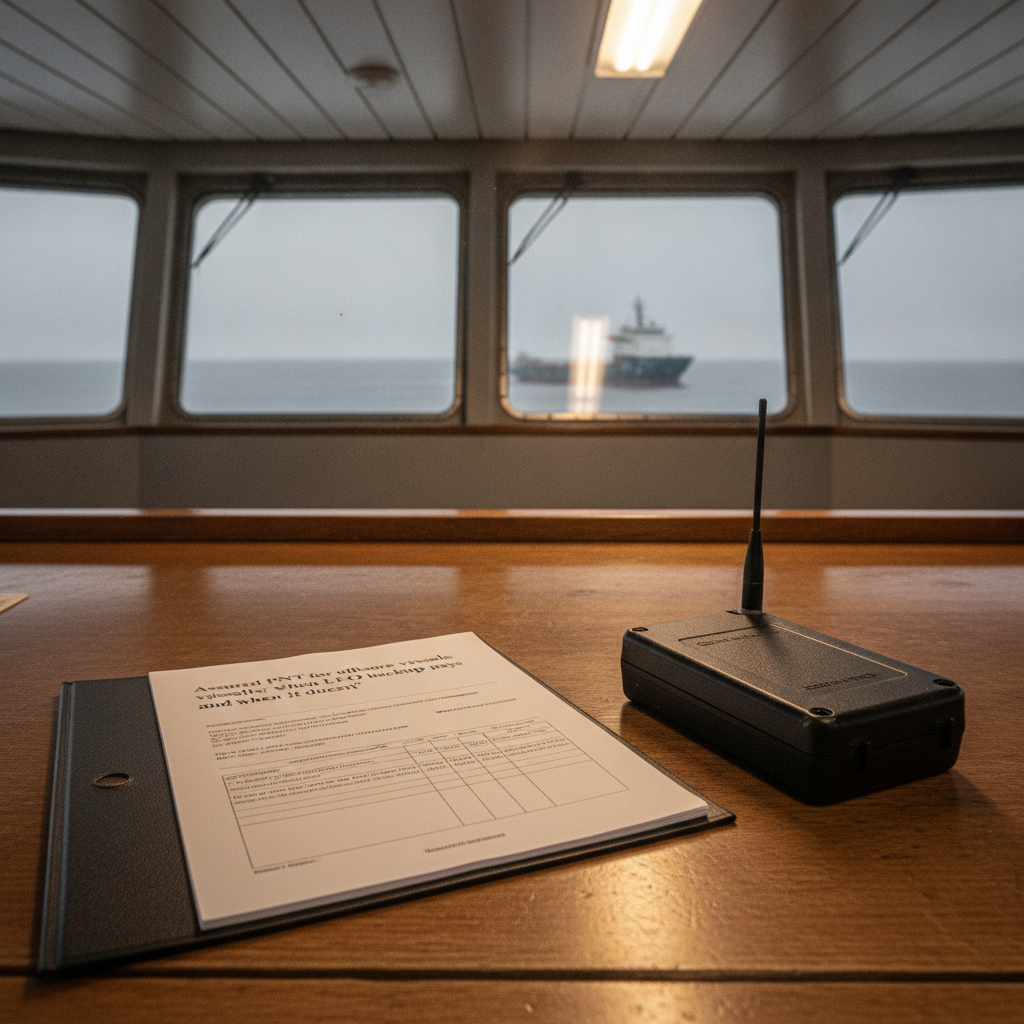 Assured PNT for offshore vessels: when LEO backup pays and when it doesn't
