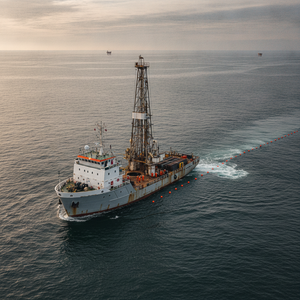 GNSS spoofing on DP: geotechnical drilling beside a live pipeline