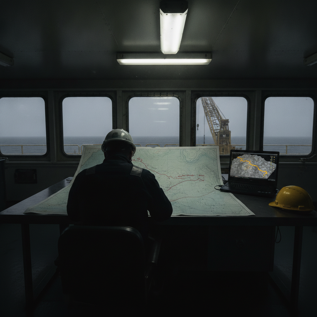 When the route optimiser outruns the survey: subsea pipelay's data gap
