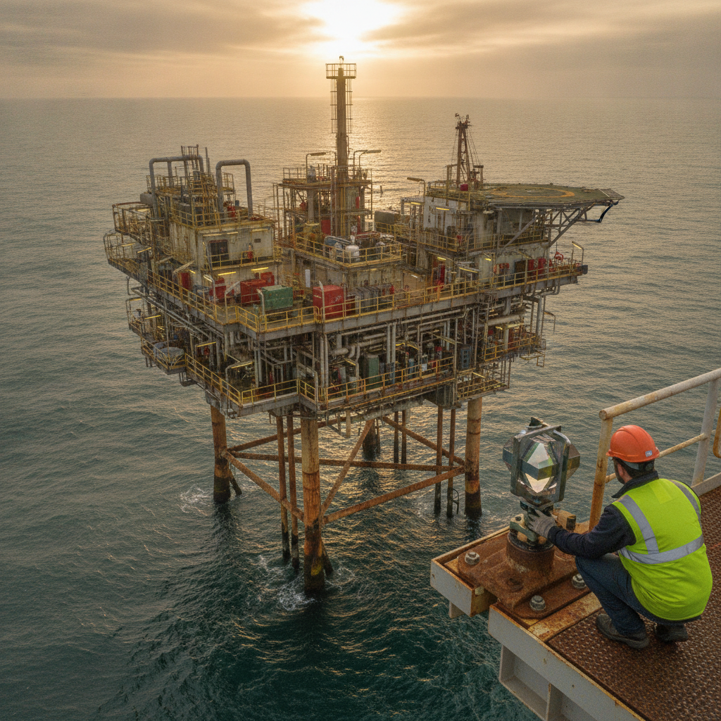When Your Platform Moves: Geodetic Monitoring of Offshore Structural Deformation